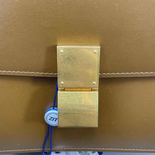 Celine Medium Classic Box Smooth Calfskin Tan Celine Medium Classic Box Smooth Calfskin Tan