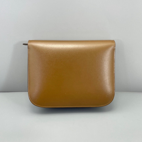Celine Medium Classic Box Smooth Calfskin Tan Celine Medium Classic Box Smooth Calfskin Tan