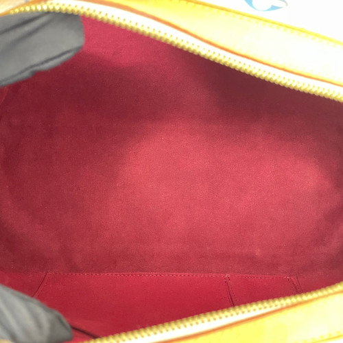 Louis Vuitton Claudia Satchel Monogram Multicolor White