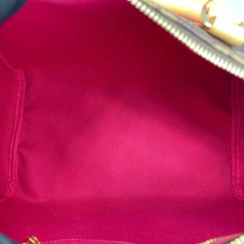 Louis Vuitton Speedy 30 Monogram Brown Pink White Louis Vuitton Speedy 30 Monogram Brown Pink White