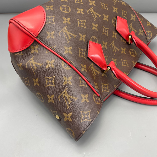 Louis Vuitton Phenix Pm Monogram Brown Red