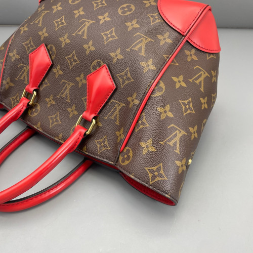 Louis Vuitton Phenix Pm Monogram Brown Red
