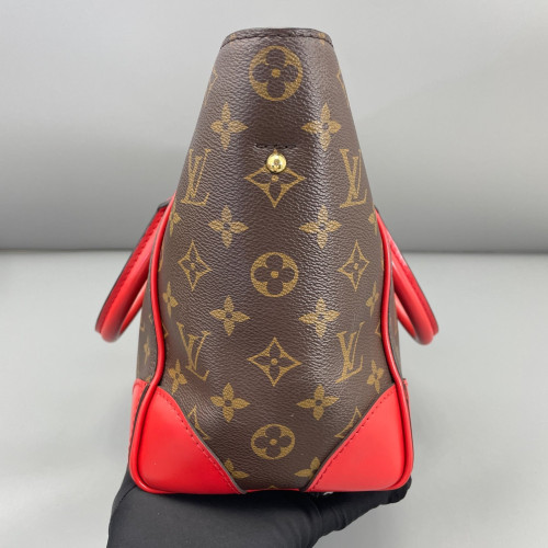 Louis Vuitton Phenix Pm Monogram Brown Red