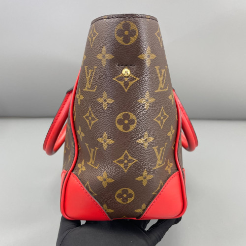 Louis Vuitton Phenix Pm Monogram Brown Red