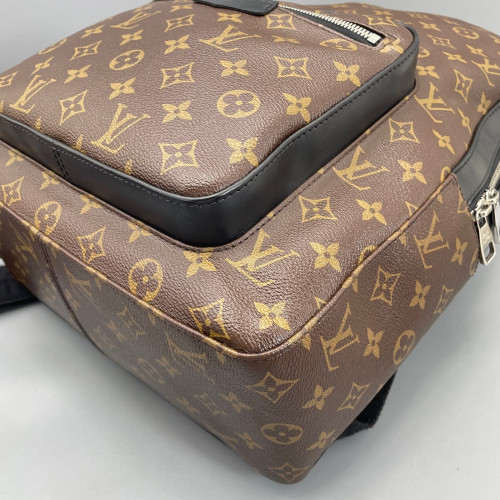 Louis Vuitton Josh Backpack Monogram Brown Black