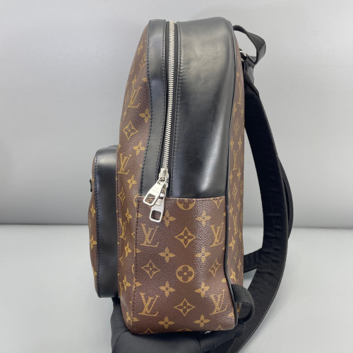 Louis Vuitton Josh Backpack Monogram Brown Black