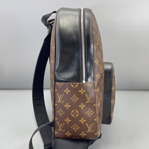 Louis Vuitton Josh Backpack Monogram Brown Black