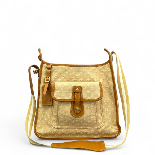 Louis Vuitton Crossbody Bag Denim Monogram Yellow