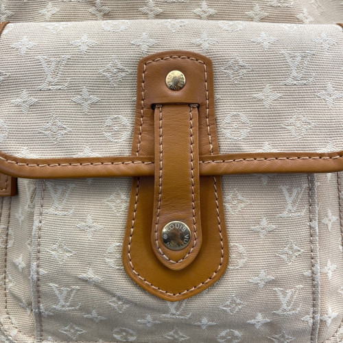 Louis Vuitton Crossbody Bag Denim Monogram Yellow