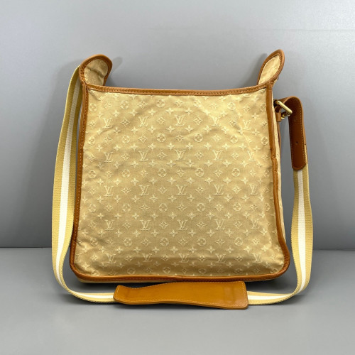 Louis Vuitton Crossbody Bag Denim Monogram Yellow
