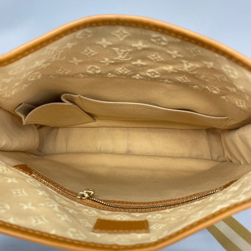 Louis Vuitton Crossbody Bag Denim Monogram Yellow