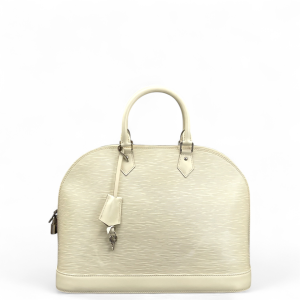 Louis Vuitton Alma GM Epi White