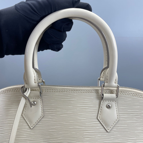 Louis Vuitton Alma GM Epi White