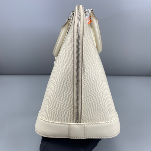 Louis Vuitton Alma GM Epi White