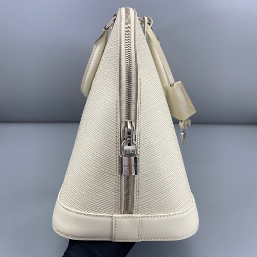 Louis Vuitton Alma GM Epi White