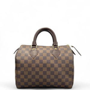 Louis Vuitton Speedy 25 Damier Damier Ebene Brown