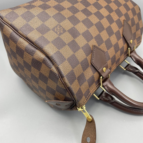 Louis Vuitton Speedy 25 Damier Damier Ebene Brown