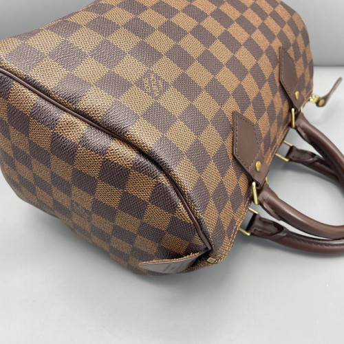 Louis Vuitton Speedy 25 Damier Damier Ebene Brown
