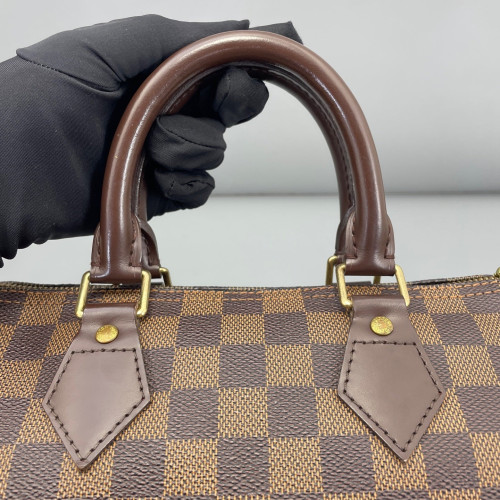 Louis Vuitton Speedy 25 Damier Damier Ebene Brown