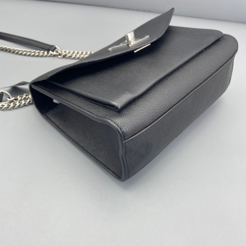 Louis Vuitton Mylockme Chain Bag BB Calfskin Black Louis Vuitton Mylockme Chain Bag BB Calfskin Black