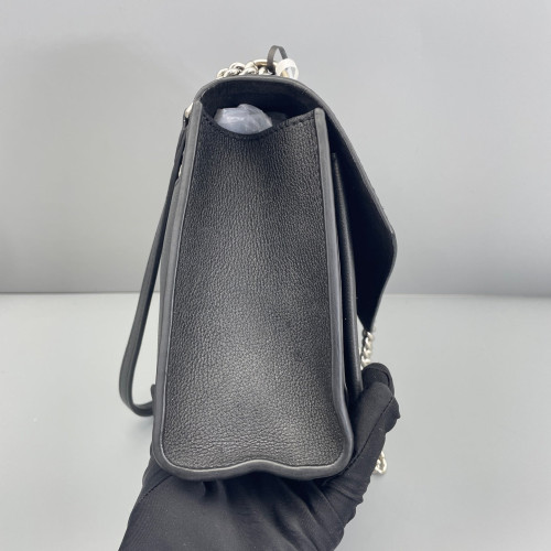 Louis Vuitton Mylockme Chain Bag BB Calfskin Black Louis Vuitton Mylockme Chain Bag BB Calfskin Black