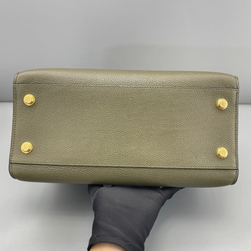 Louis Vuitton City Steamer MM Calfskin Black Green