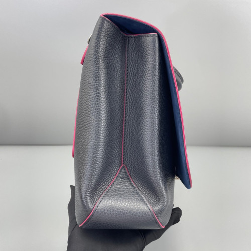 Louis Vuitton Volta Two-Way Bag Calfskin Blue