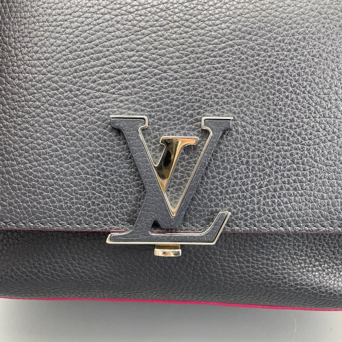 Louis Vuitton Volta Two-Way Bag Calfskin Blue