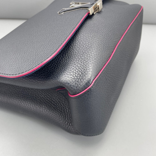 Louis Vuitton Volta Two-Way Bag Calfskin Blue