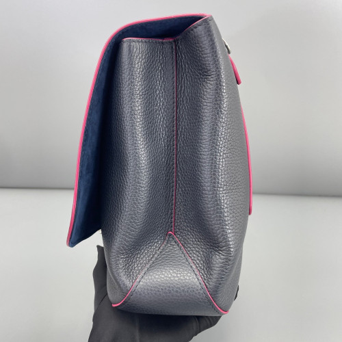 Louis Vuitton Volta Two-Way Bag Calfskin Blue
