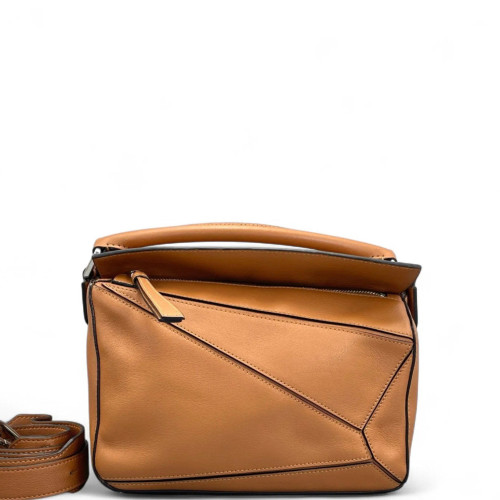 Loewe Small Puzzle Calfskin Tan Loewe Small Puzzle Calfskin Tan