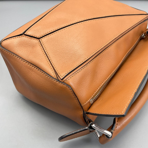 Loewe Small Puzzle Calfskin Tan Loewe Small Puzzle Calfskin Tan