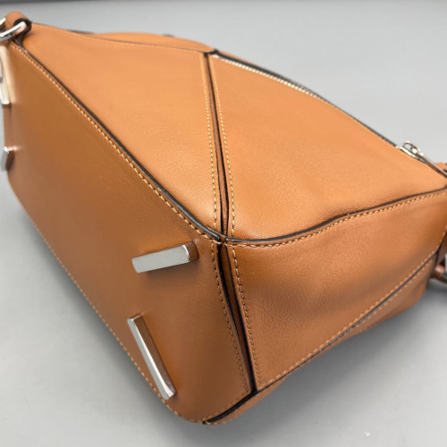 Loewe Small Puzzle Calfskin Tan Loewe Small Puzzle Calfskin Tan