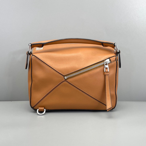 Loewe Small Puzzle Calfskin Tan Loewe Small Puzzle Calfskin Tan