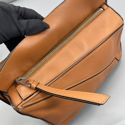 Loewe Small Puzzle Calfskin Tan Loewe Small Puzzle Calfskin Tan