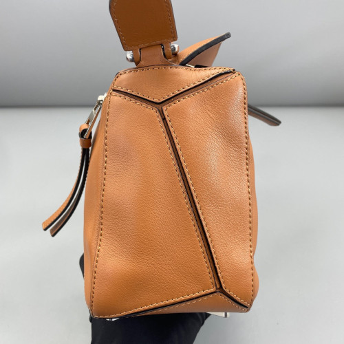 Loewe Small Puzzle Calfskin Tan Loewe Small Puzzle Calfskin Tan