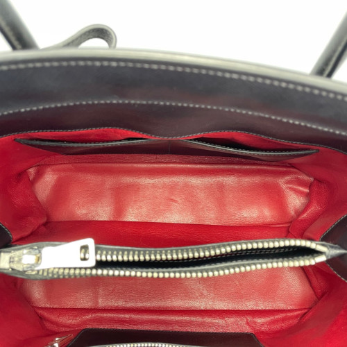 Prada Two-Way Bag Saffiano Calfskin Black