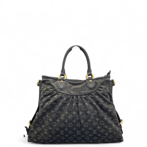 Louis Vuitton Two-Way Bag Canvas Black