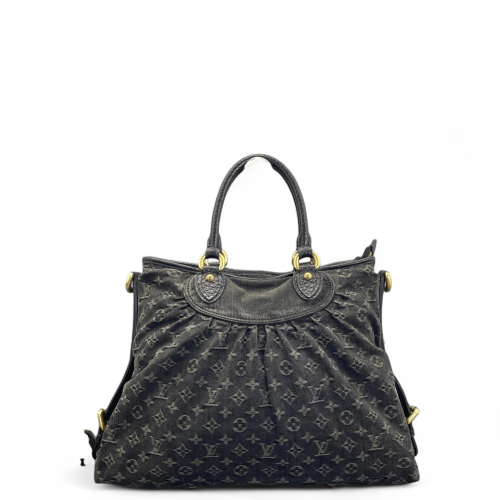 Louis Vuitton Two-Way Bag Canvas Black