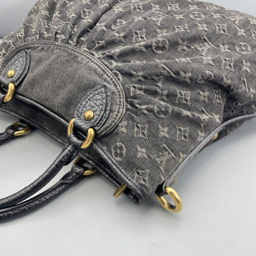 Louis Vuitton Two-Way Bag Canvas Black