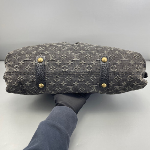 Louis Vuitton Two-Way Bag Canvas Black