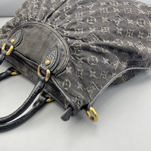 Louis Vuitton Two-Way Bag Canvas Black