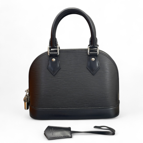 Louis Vuitton Alma BB Epi Black