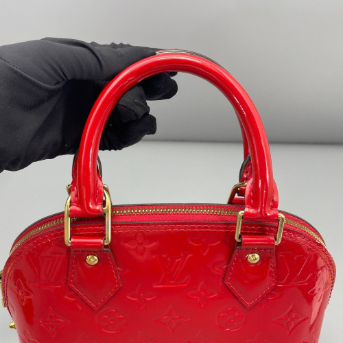 Louis Vuitton Alma BB Vernis Red Louis Vuitton Alma BB Vernis Red