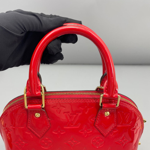 Louis Vuitton Alma BB Vernis Red Louis Vuitton Alma BB Vernis Red