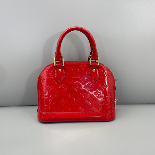 Louis Vuitton Alma BB Vernis Red Louis Vuitton Alma BB Vernis Red