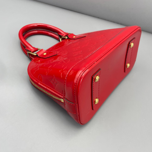 Louis Vuitton Alma BB Vernis Red Louis Vuitton Alma BB Vernis Red
