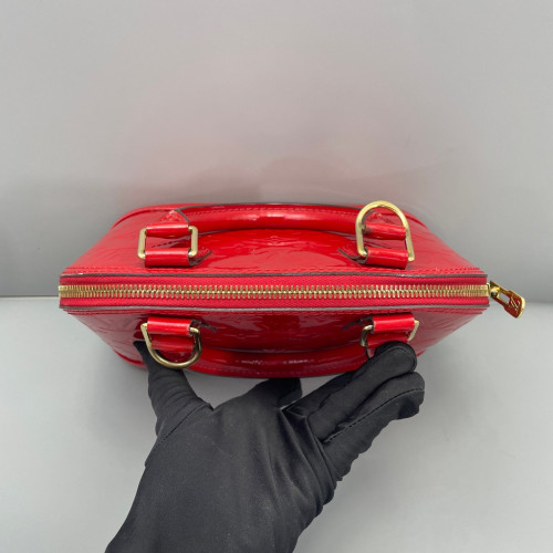 Louis Vuitton Alma BB Vernis Red Louis Vuitton Alma BB Vernis Red