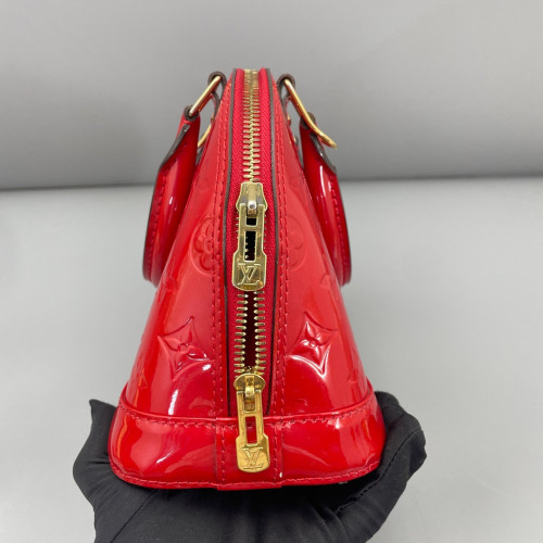 Louis Vuitton Alma BB Vernis Red Louis Vuitton Alma BB Vernis Red