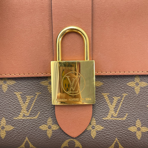 Louis Vuitton Locky BB Monogram Tan Brown Louis Vuitton Locky BB Monogram Tan Brown